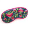 Rich Teal Velvet Sleep Mask by POM - Image 3