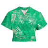 Darla Top in Emerald Palm Print by RocknRomance - Image 3