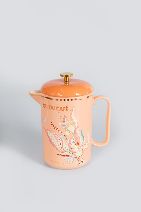 Ceramic Cafetiere by Yvonne Ellen