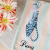 Pussy Tea Towel by Yvonne Ellen - Image 2