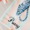 Pussy Tea Towel by Yvonne Ellen - Image 3
