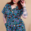 Hedgehogs Playsuit by Run and Fly - Image 2