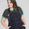 Ella Mae Rockabilly Denim Dungarees by Popsoda - Image 4