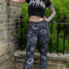 Black White  Floral Flares by Run and Fly - Image 6