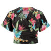 Darla Top in Black Honolulu Print by RocknRomance - Image 2