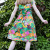 Hills Mushroom Babe Tea Dress in Stretch Cotton by Run and Fly - Image 3