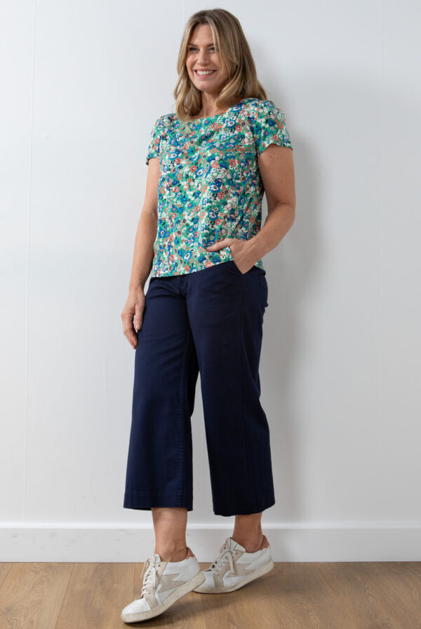 Isla Cropped Trousers by Lily & Me