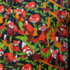Red Panda Unisex Short Sleeve Cotton Shirt by Run and Fly - Image 2