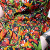 Red Panda Tea Dress in Stretch Cotton by Run and Fly - Image 4