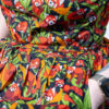 Red Panda Tea Dress in Stretch Cotton by Run and Fly - Image 4