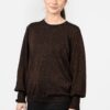 Bronze Glitter Balloon Sleeve Jumper by Sarta MSH - Image 5