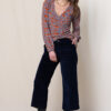Isla Cord Cropped Trousers by Lily & Me - Image 5