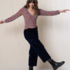 Isla Cord Cropped Trousers by Lily & Me - Image 4