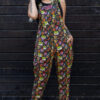 Bewitched Stretch Twill Stretch Unisex Dungarees by Run and Fly - Image 6