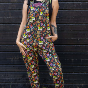 Bewitched Stretch Twill Stretch Unisex Dungarees by Run and Fly