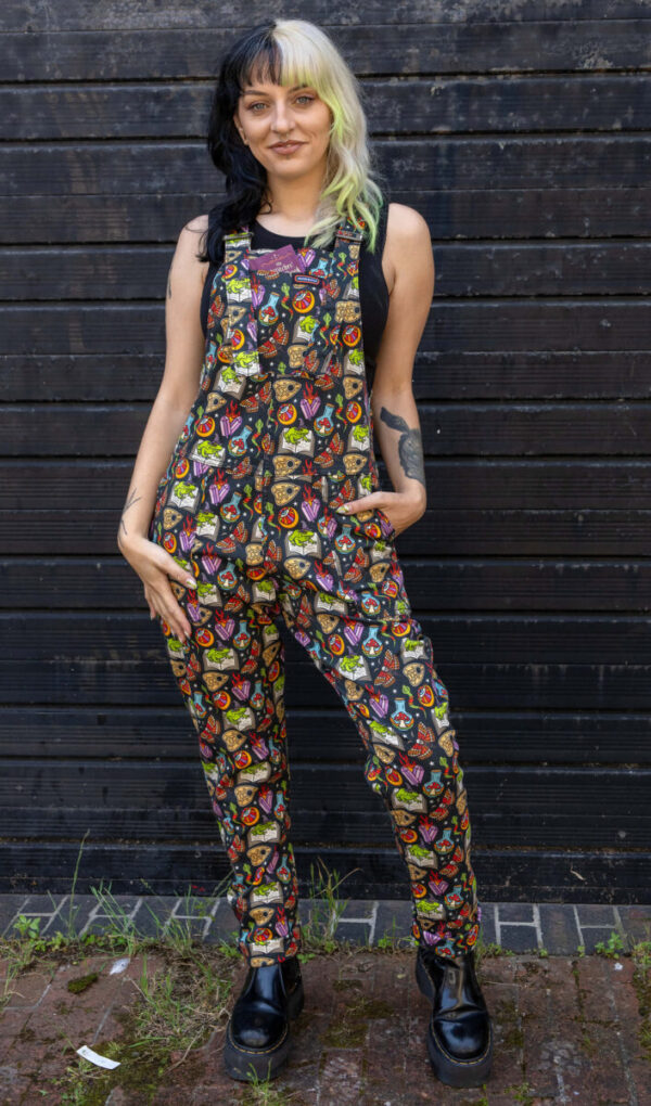 Bewitched Stretch Twill Stretch Unisex Dungarees by Run and Fly