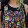 Bewitched Stretch Twill Stretch Unisex Dungarees by Run and Fly - Image 2