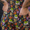 Bewitched Stretch Twill Stretch Unisex Dungarees by Run and Fly - Image 3