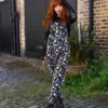 Run and Fly Cauldron Cats Dungarees in Stretch Twill Cotton Unisex Fit - Image 4