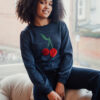 Tiff Jumper Cherry Glitter by Sugarhill Brighton - Image 3