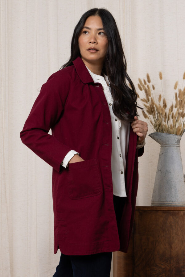 Hemmingway Canvas Coat by Lily & Me