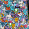 Run and Fly Spooky Stuff Dungarees in Stretch Twill Cotton Unisex Fit - Image 6