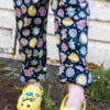 Run and Fly Bee Happy Dungarees in Stretch Twill Cotton Unisex Fit - Image 2
