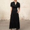 Black Classic Maxi Dress by Sarta MSH - Image 5