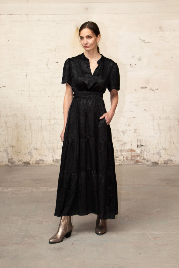 Black Classic Maxi Dress by Sarta MSH