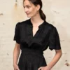 Black Classic Maxi Dress by Sarta MSH - Image 4