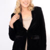 Blake Velvet Black Blazer by Sarta - Image 8