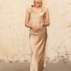 Cassie Midi Slip Skirt by Sarta MSH - Image 6