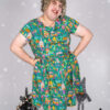 Fairy Tale Tea Dress in Stretch Cotton by Run and Fly - Image 2