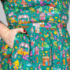 Fairy Tale Tea Dress in Stretch Cotton by Run and Fly - Image 3