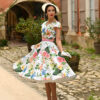Lottie Swing Dress by Hearts & Roses London - Image 2