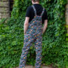 Boho Unisex Dungarees in Cotton Stretch Twill by Run and Fly - Image 3