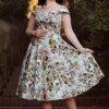 Emilia Swing Dress by Hearts & Roses London - Image 3