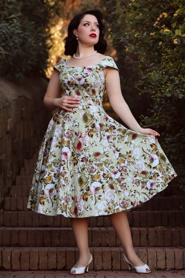 Emilia Swing Dress by Hearts & Roses London