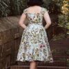 Emilia Swing Dress by Hearts & Roses London - Image 4