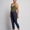 Denim Ankle Grazer Trousers by Pinns - Image 2