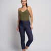 Denim Ankle Grazer Trousers by Pinns - Image 3