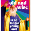 He Who Is Old And Wise Card - Image 4