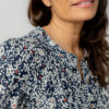 Lily Blouse in Navy Stipple Print by Lily & Me - Image 2