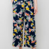 Greta Floral Cropped Trousers by Lily & Me - Image 4