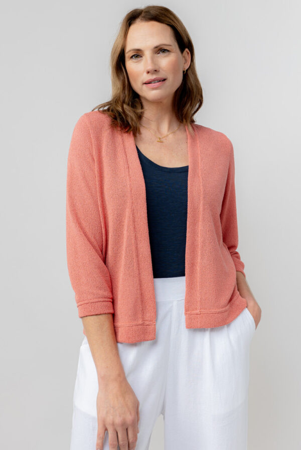 Coral Shore Cardigan by Lily & Me