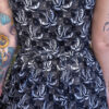 Swallows Stretch Twill Cotton Tea Dress by Run and Fly - Image 4