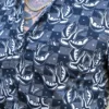 Swallows Unisex Short Sleeve Cotton Shirt by Run and Fly - Image 2