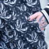 Swallows Tattoo Unisex Dungarees in Cotton Stretch Twill by Run and Fly - Image 3