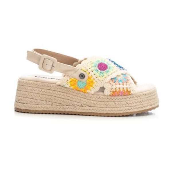 Crochet Wedge Sandals by XTI Refresh