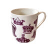 Crowns Bone China Mug by Anne Harris - Image 5